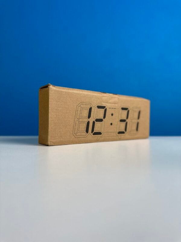 Digital Glowing 3D LED Wall Clock and Table Clock