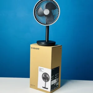 Xiaomi AISOLOVE F5 4000mAh Rechargeable Desk Fan – Black Color